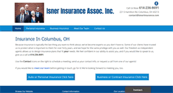 Desktop Screenshot of isnerinsurance.com